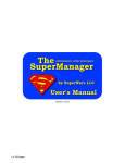 SuperManager User Manual