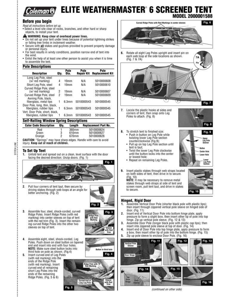 coleman pool manual