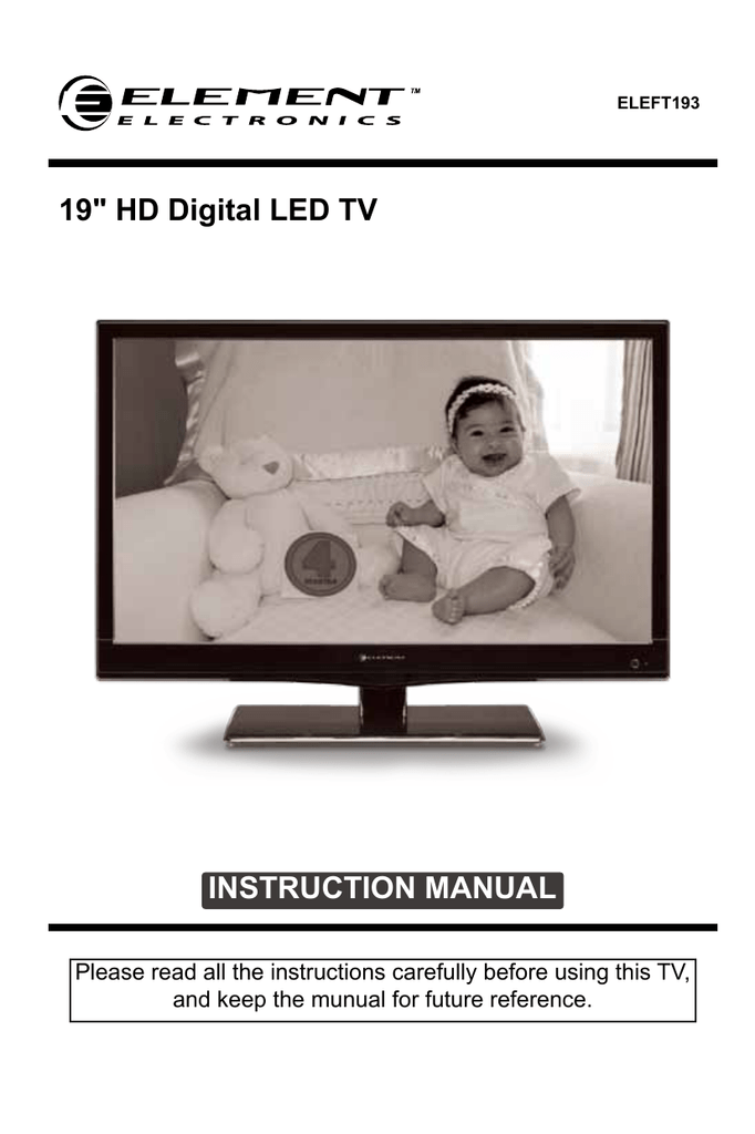 Element ELEFT193 Instruction manual | Manualzz