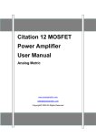 Analog Metric Citation 12 User Manual | AI Chat &amp; PDF
