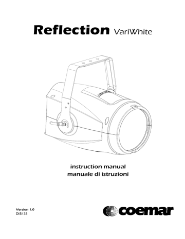 Coemar Reflection VariWhite User manual | Manualzz