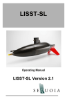 Sequoia LISST-SL Operating Manual