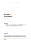 DotGolf Live User Documentation