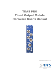 DTS Timed Output Module Manual | AI Chat &amp; PDF Download