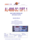 ORBIT/FR AL-4806-3C OPT. 1 Operation Manual