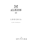 Albion Loegria User Manual