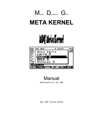 private kernel r4