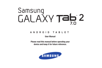 Samsung GT-P3113 User manual | Manualzz