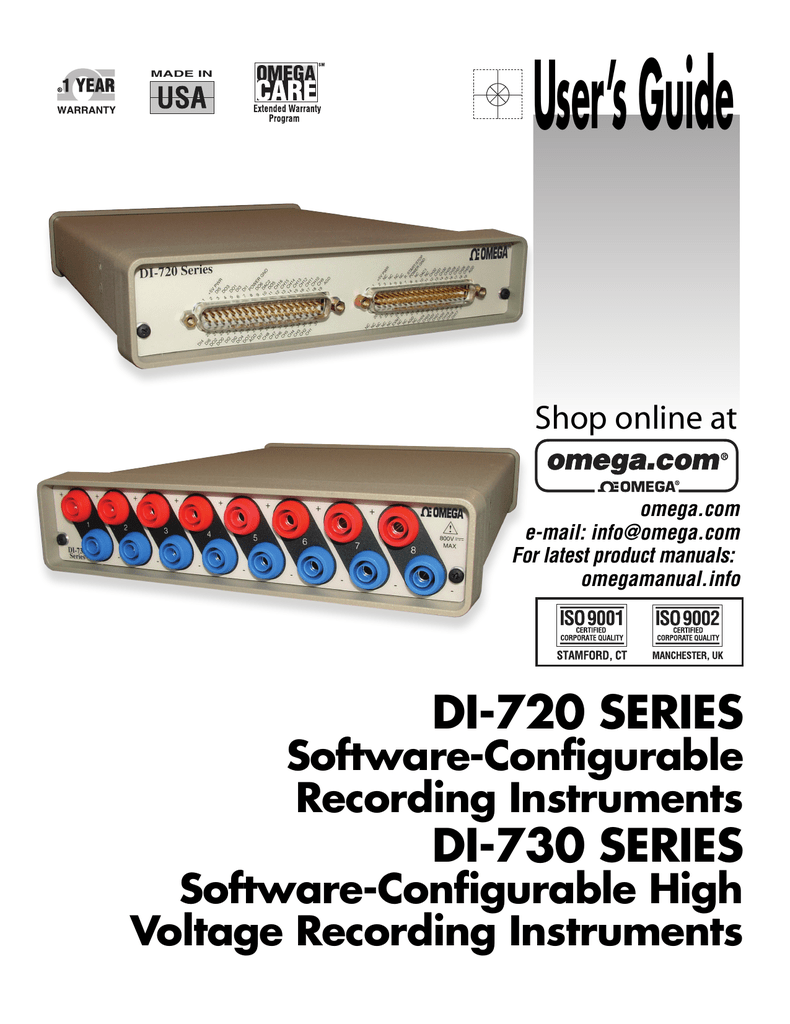Drivers dataq instrument
