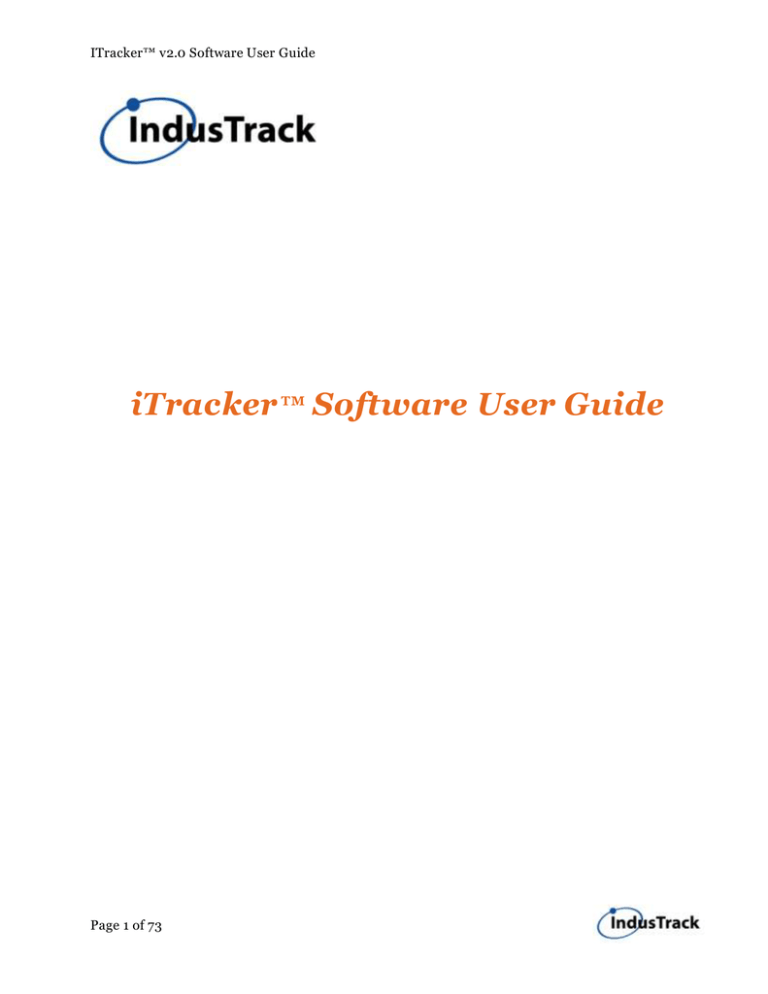 Itracker Complete User Manual Manualzz