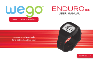 Wego Heart Rate Monitor Time Date EKG accurate Water Resistant Alarm Chrono New 