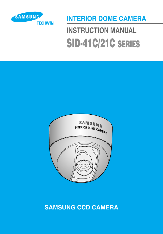 Samsung SID41C SERIES Instruction manual Manualzz