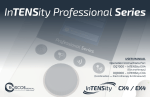 InTENSity Professional Series EX4, CX4 User Manual