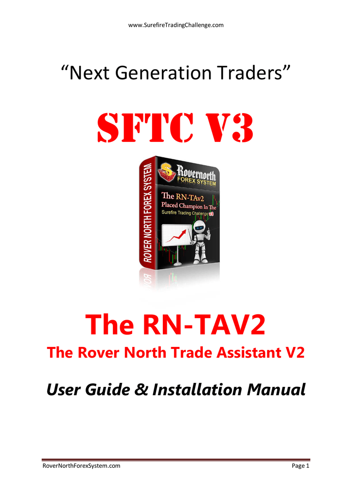 The Rover North Trade Assistant V2 User Guide Installation Manual - 