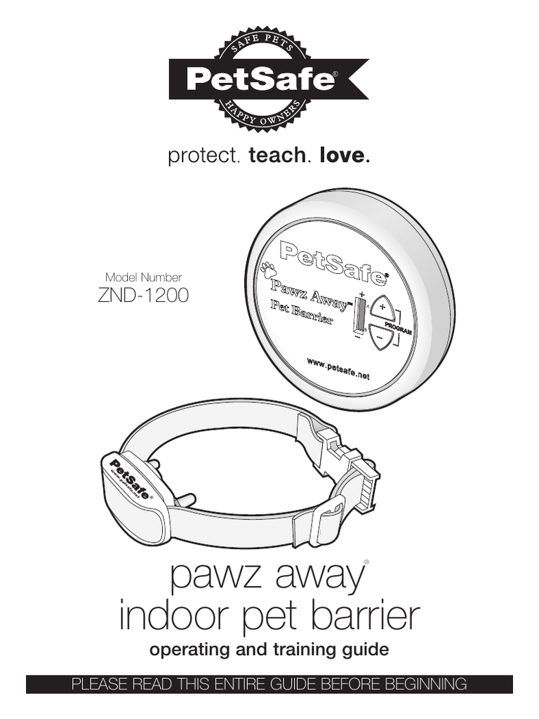 pawz away® indoor pet barrier Manualzz