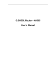 G.SHDSL Router AH505 User's Manual