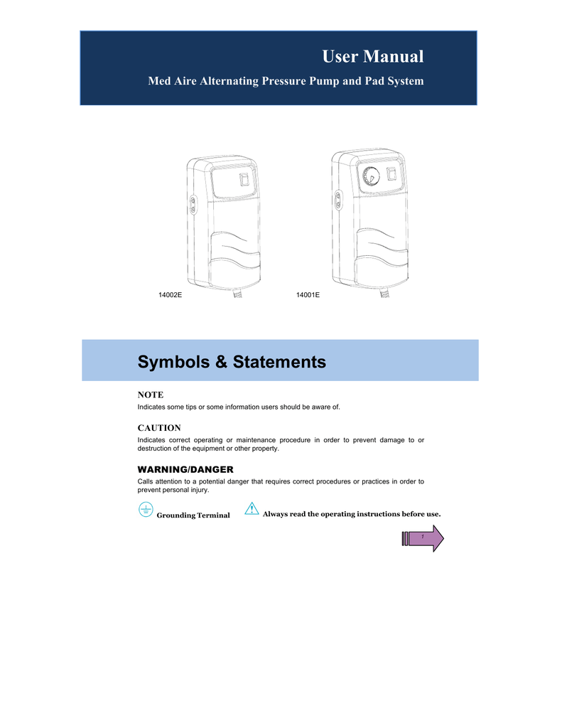 med-aire alternating pressure pump and pad system