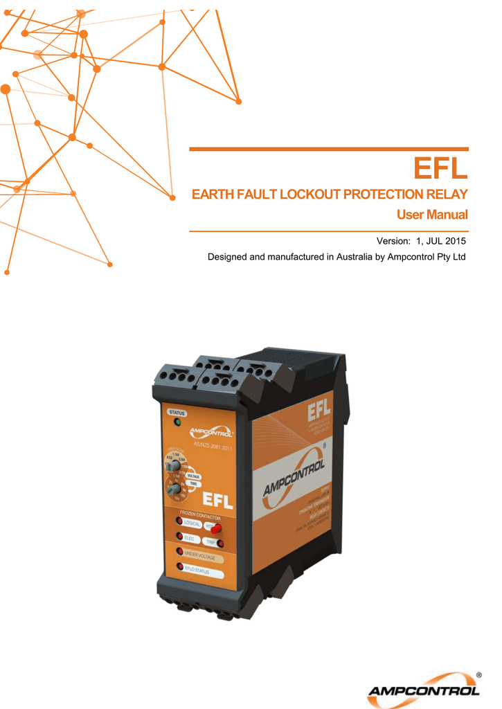 EFL Relay User Manual Manualzz