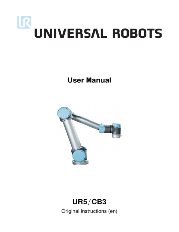 User Manual UR5/CB3 | Manualzz