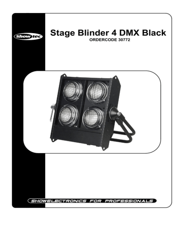 Showtec Stage Blinder 4 DMX