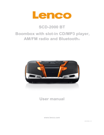 Lenco SCD-2000 BT Owner Manual | Manualzz