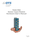 DTS TDAS PRO Sensor Input Module: AI Chat &amp; PDF