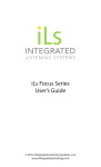 iLs Focus Series User's Guide