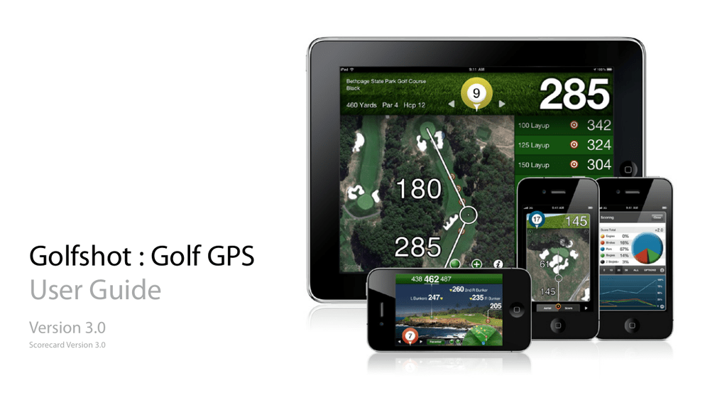 Golfshot Golf GPS User Guide Manualzz