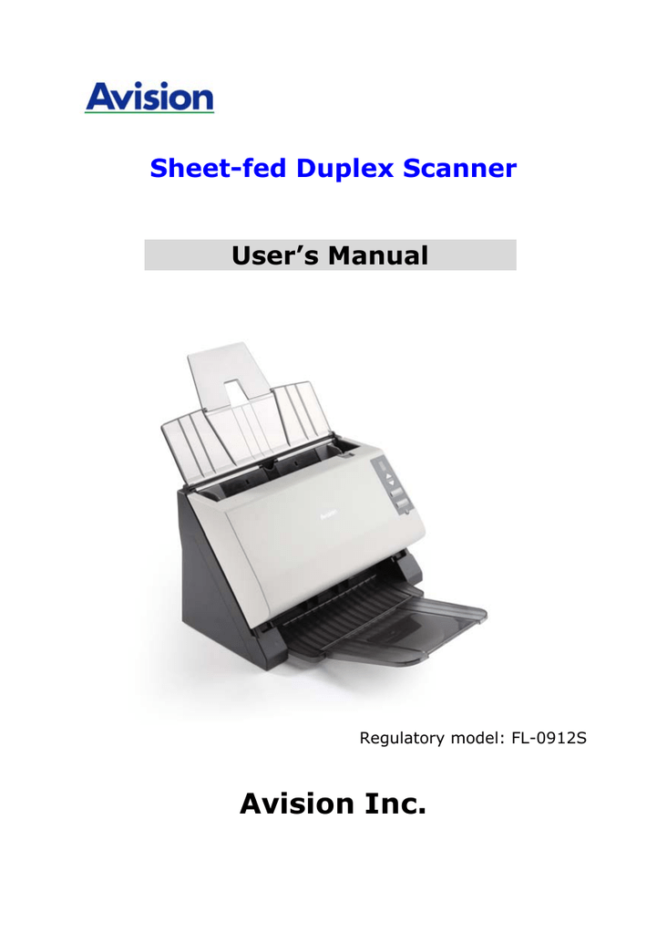 AV186+ | User manual | Avision Inc. | Manualzz