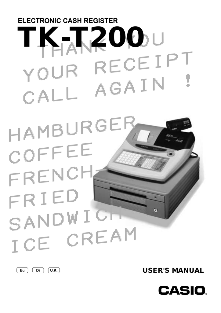 Casio User`s manual Manualzz