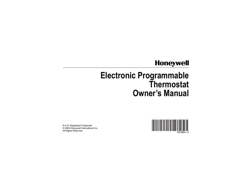 Honeywell T8112d Instructions Manuals Manualzz