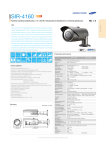 Samsung Techwin SIR-4160N, SIR-4160P User Manual