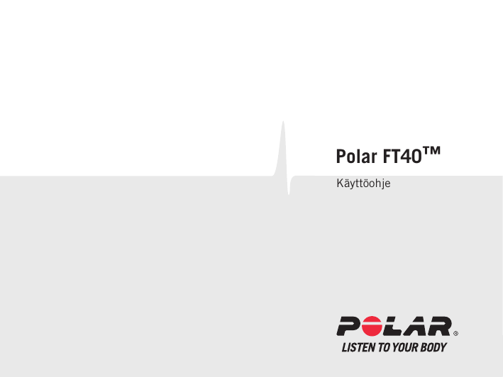 Polar FT40™ Po | Manualzz