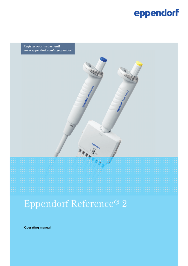 Eppendorf Reference® 2 Manualzz