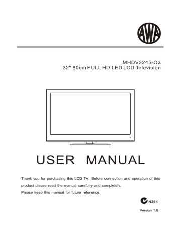 AWA MHDV3245-O3 User manual | Manualzz