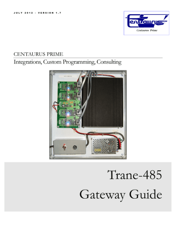 Trane Rtu Bacnet Card | Webcas.org
