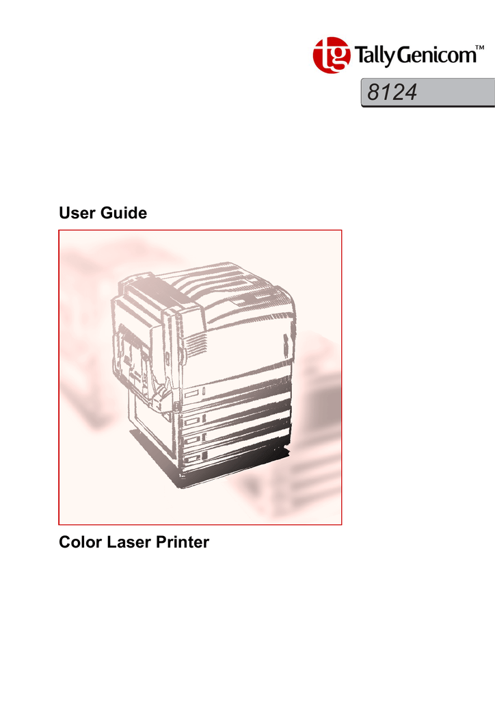 8124 User S Manual Theprinterplace Com Manualzz