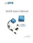 SLICE MICRO NANO, SLICE MICRO BASE, SLICE MICRO BRIDGE - User&rsquo;s Manual