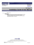 XV Sync Installation Guide &amp; User Manual