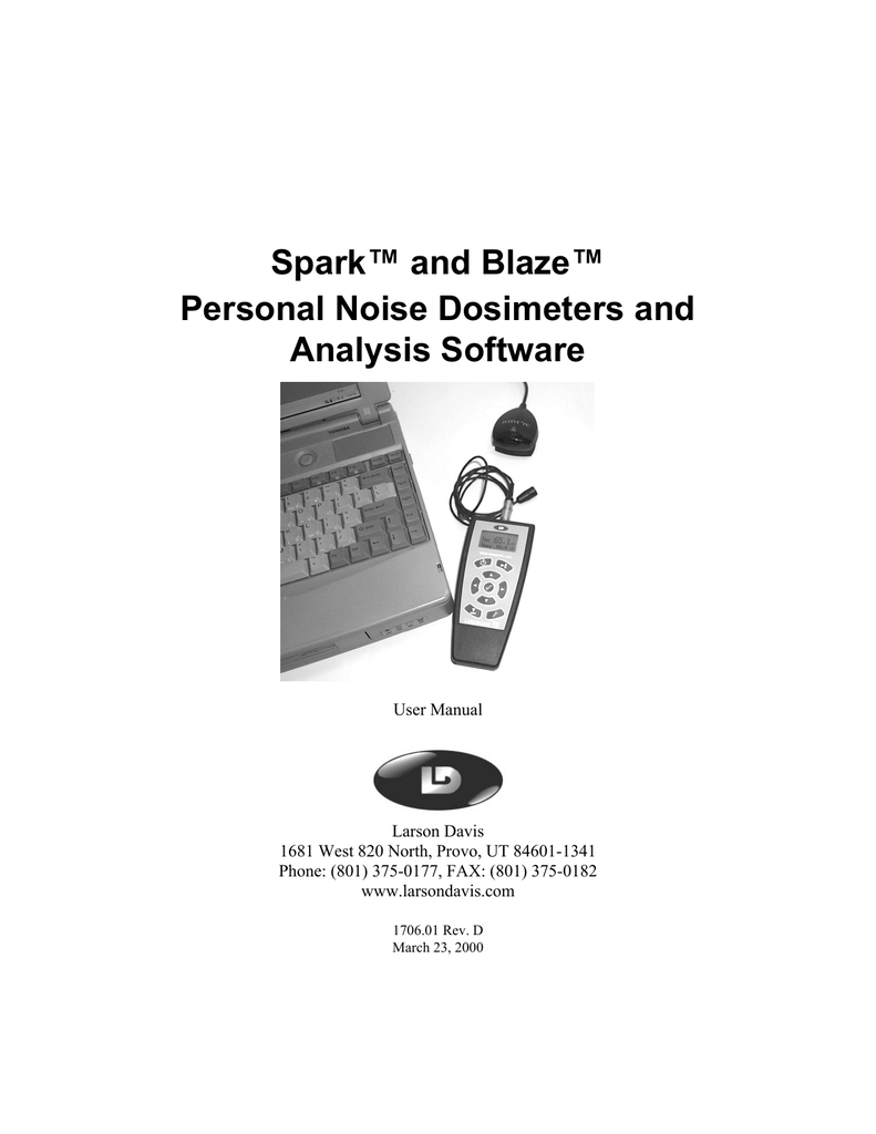 Spark User Manual Manualzz