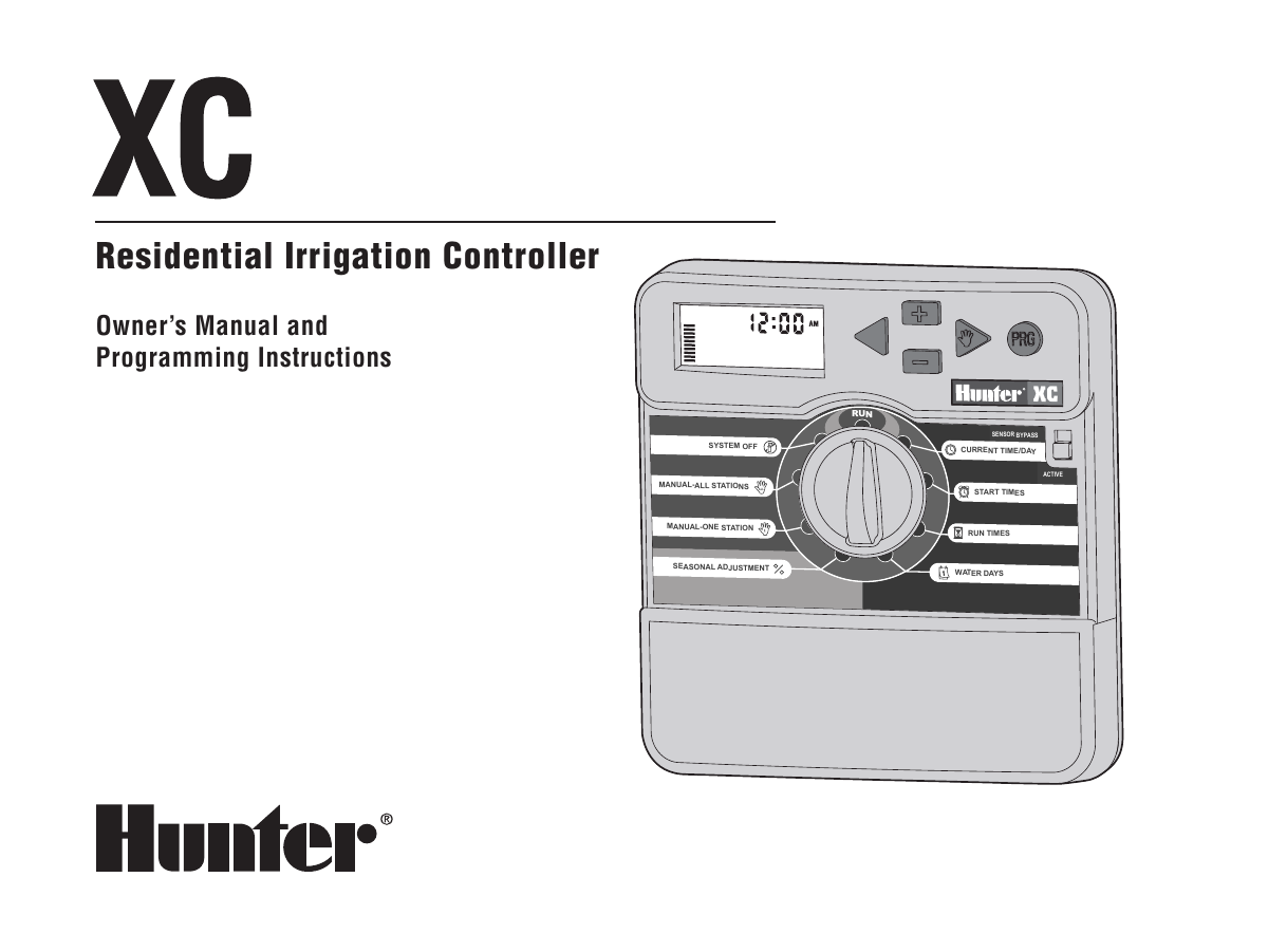 Hunter XC Owner Manual Manualzz