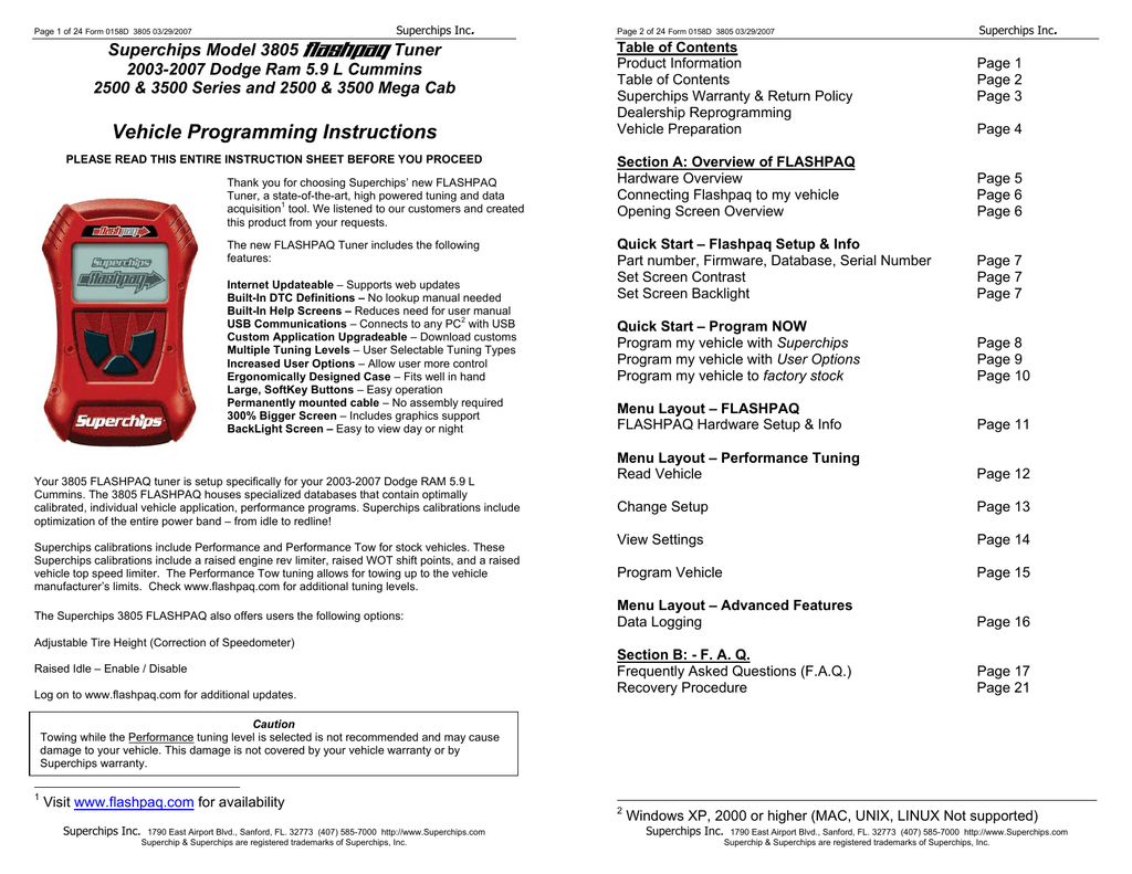 User Manual Thoroughbred Diesel Manualzz