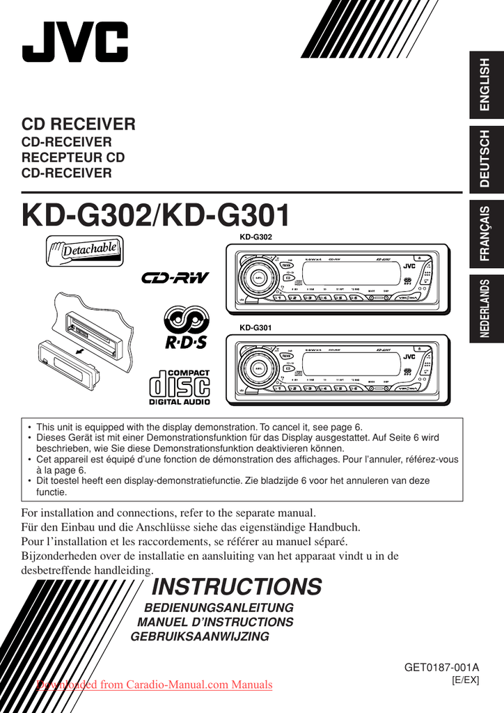 Магнитола jvc kd g521 инструкция