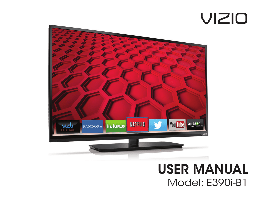 Vizio E390iB1 Flat Panel Television User manual Manualzz