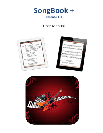 SongBook+ User Manual | Manualzz