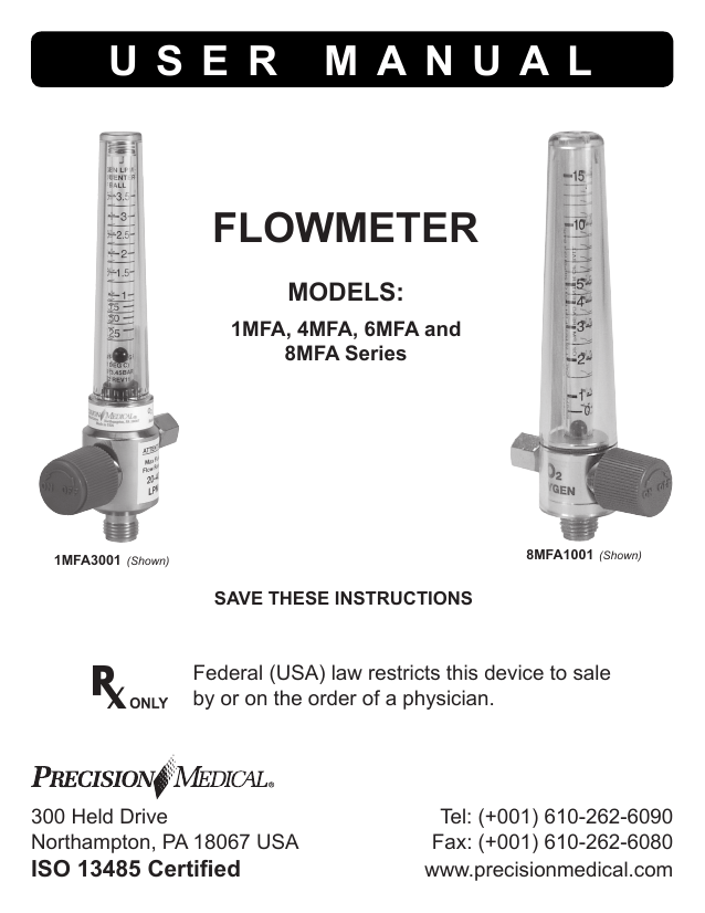 Flowmeter User Manual Manualzz