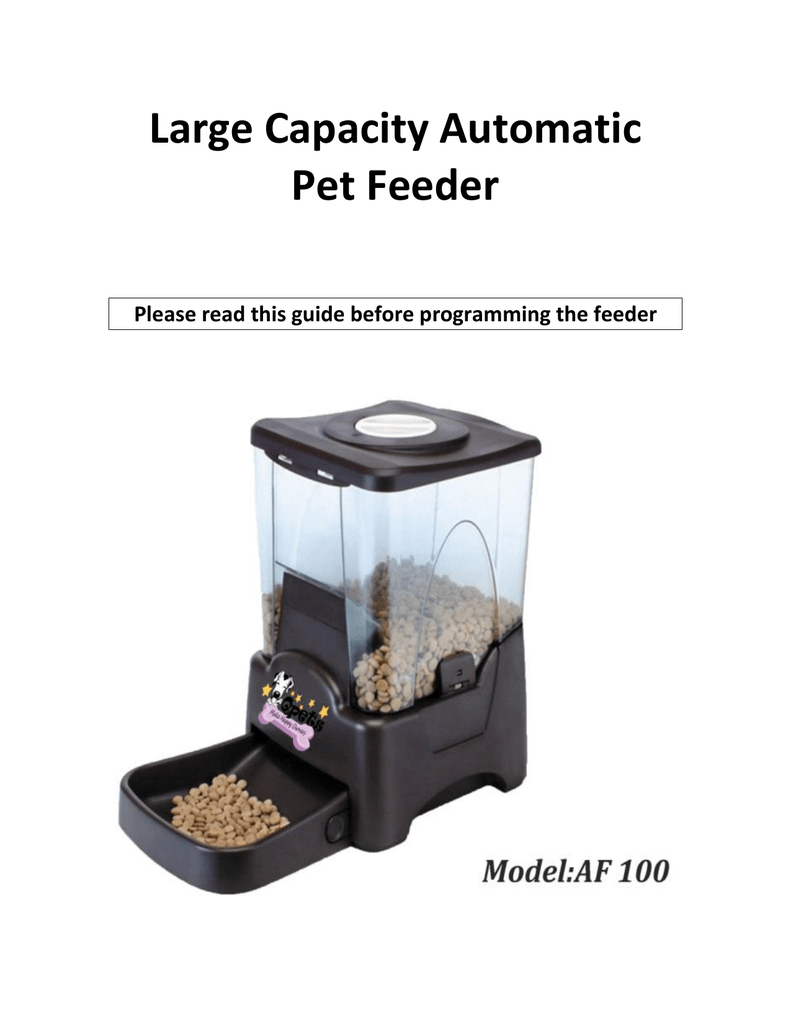 Ce compass automatic shop pet feeder manual