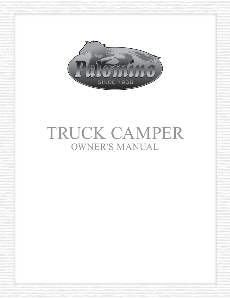 Truck Camper Wiring Diagram from s1.manualzz.com