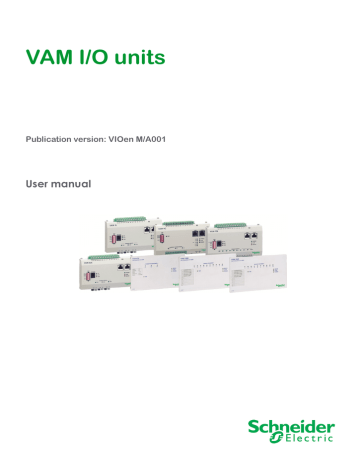 VAM I/O units | Manualzz