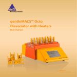 gentleMACS Octo User Manual